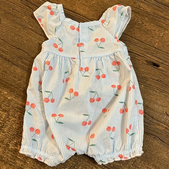 Just One You made by Carters Cherries Romper - Picture 2 of 5